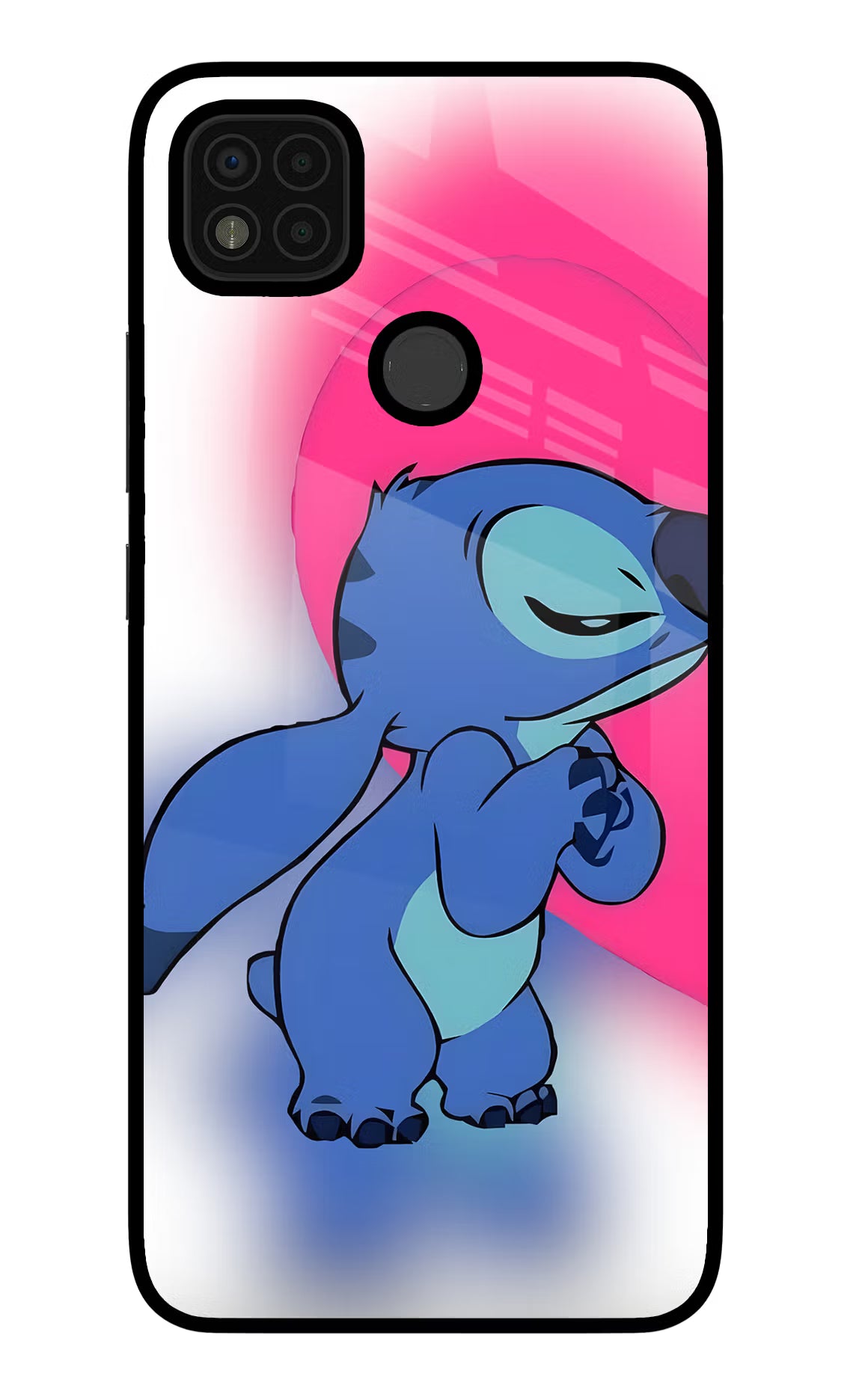 Stitch Hug Poco C31 Glass Case