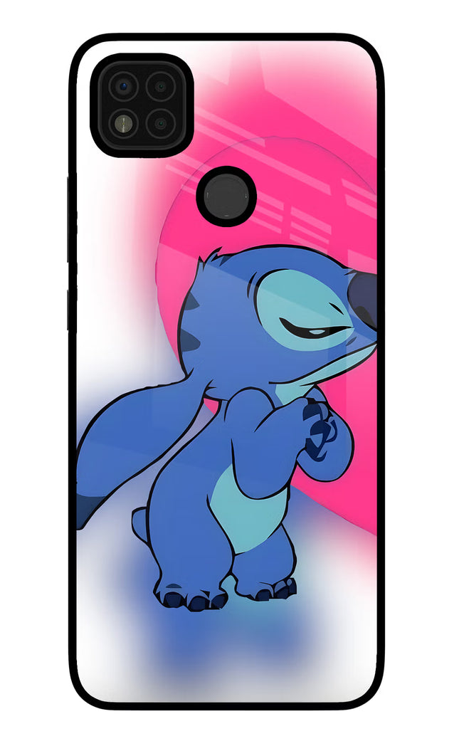 Stitch Hug Poco C31 Glass Case