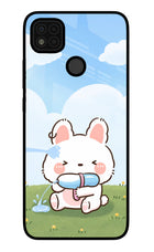 Bunny Treat Poco C31 Glass Case