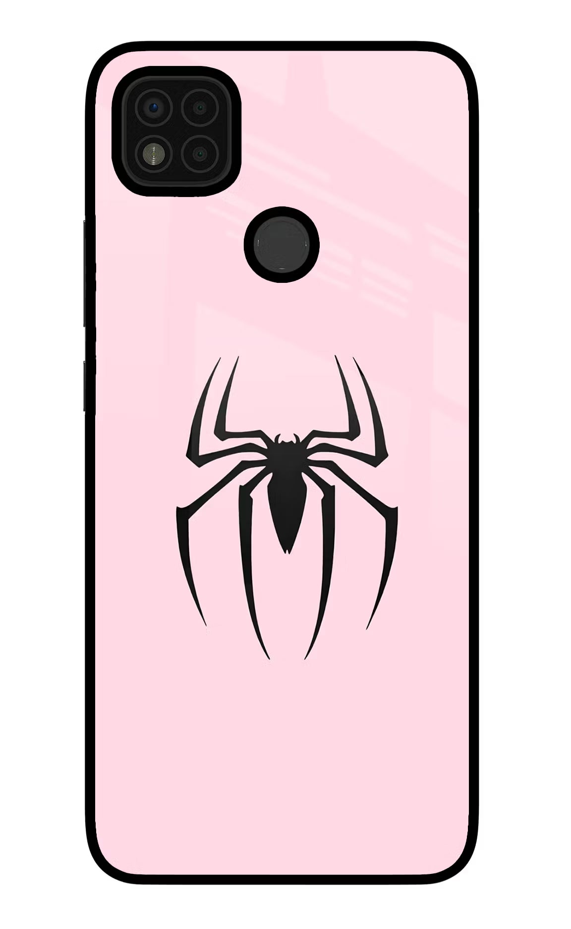Peter Symbol Poco C31 Glass Case Back Cover by Casekaro