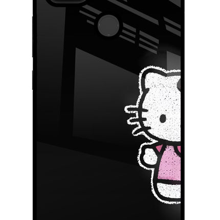 Kitty Charm Poco C31 Glass Case