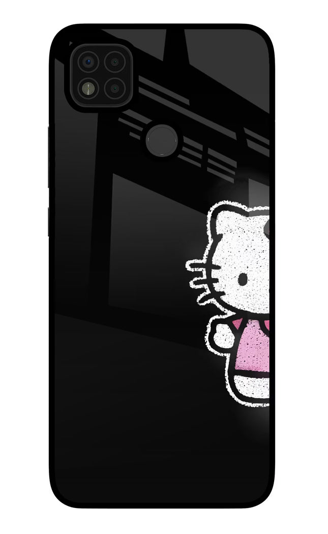Kitty Charm Poco C31 Glass Case