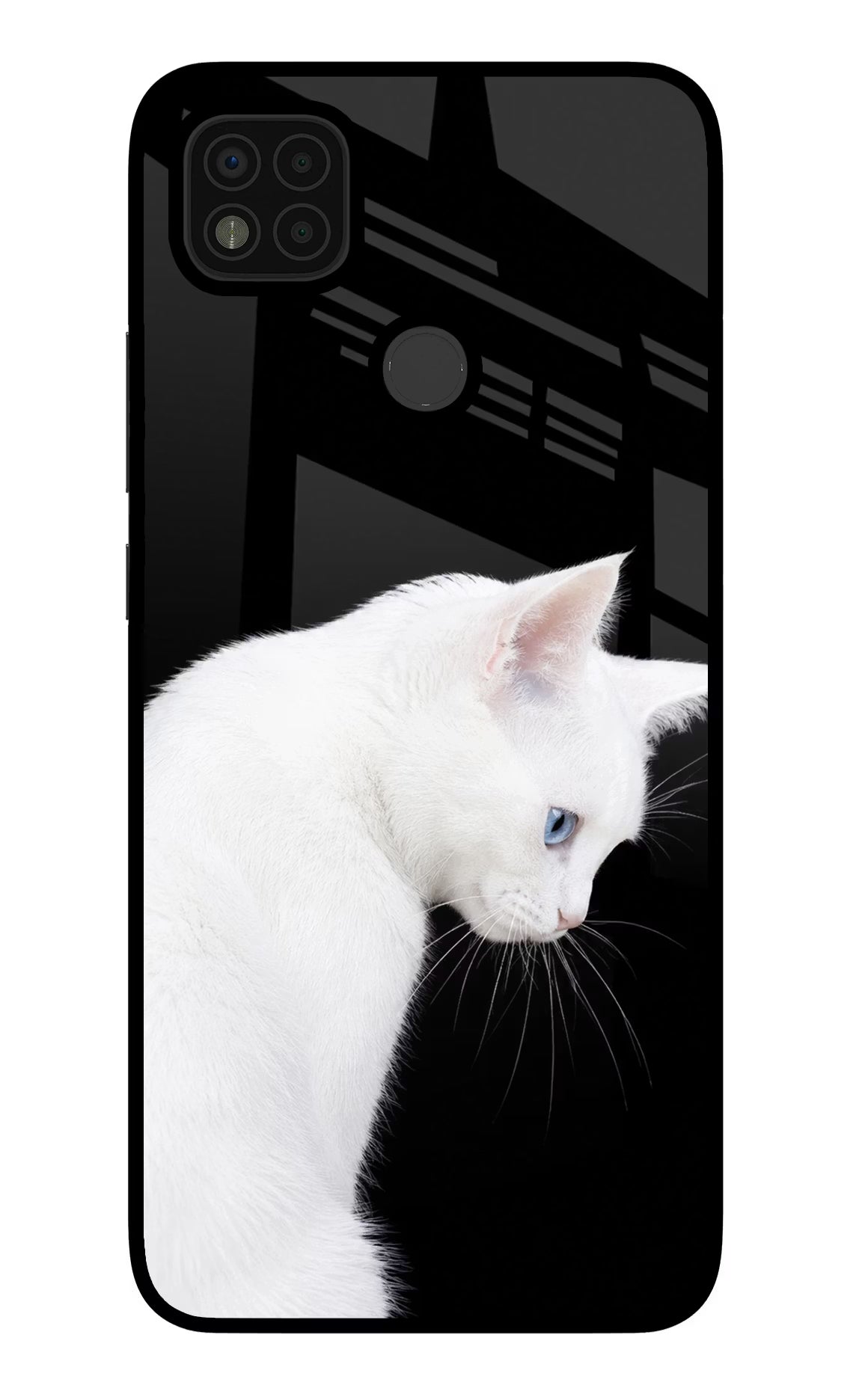Snow Gaze Poco C31 Glass Case