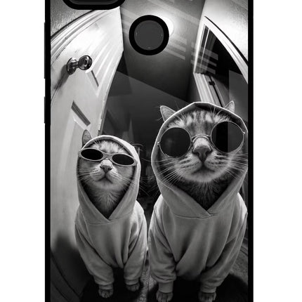 Hood Cats Poco C31 Glass Case