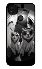 Hood Cats Poco C31 Glass Case