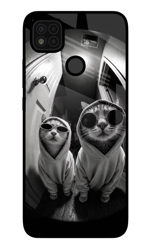 Hood Cats Poco C31 Glass Case