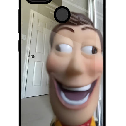 Side Eye Woody Poco C31 Glass Case