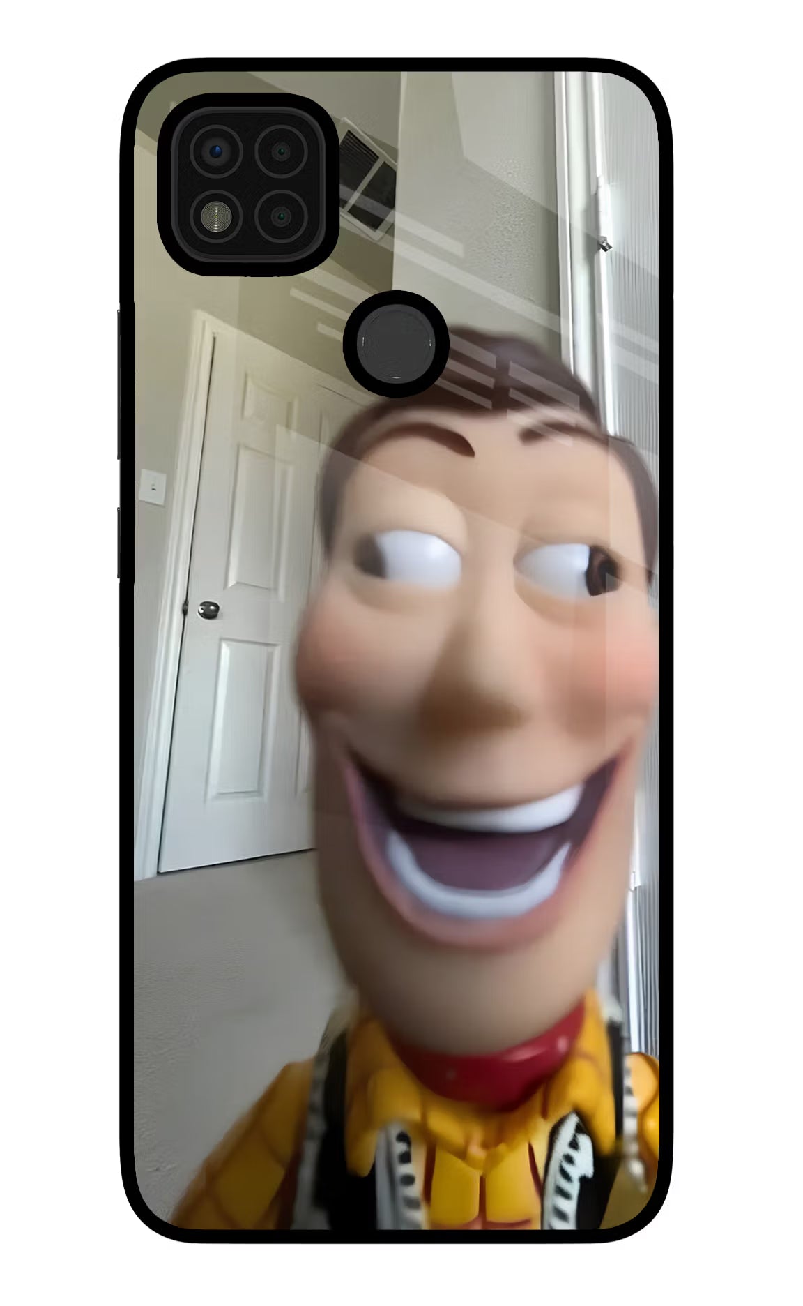 Side Eye Woody Poco C31 Glass Case
