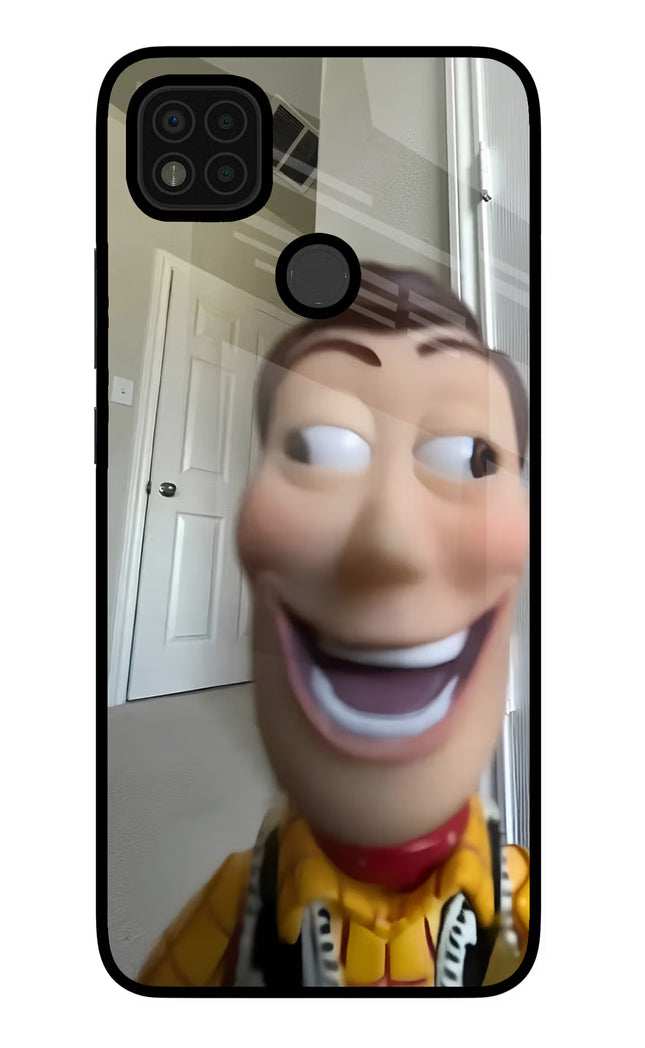 Side Eye Woody Poco C31 Glass Case