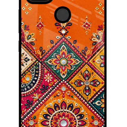 Kutch Glow Poco C31 Glass Case