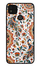 White Mayura Poco C31 Glass Case