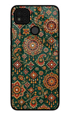 Green Pataka Poco C31 Glass Case
