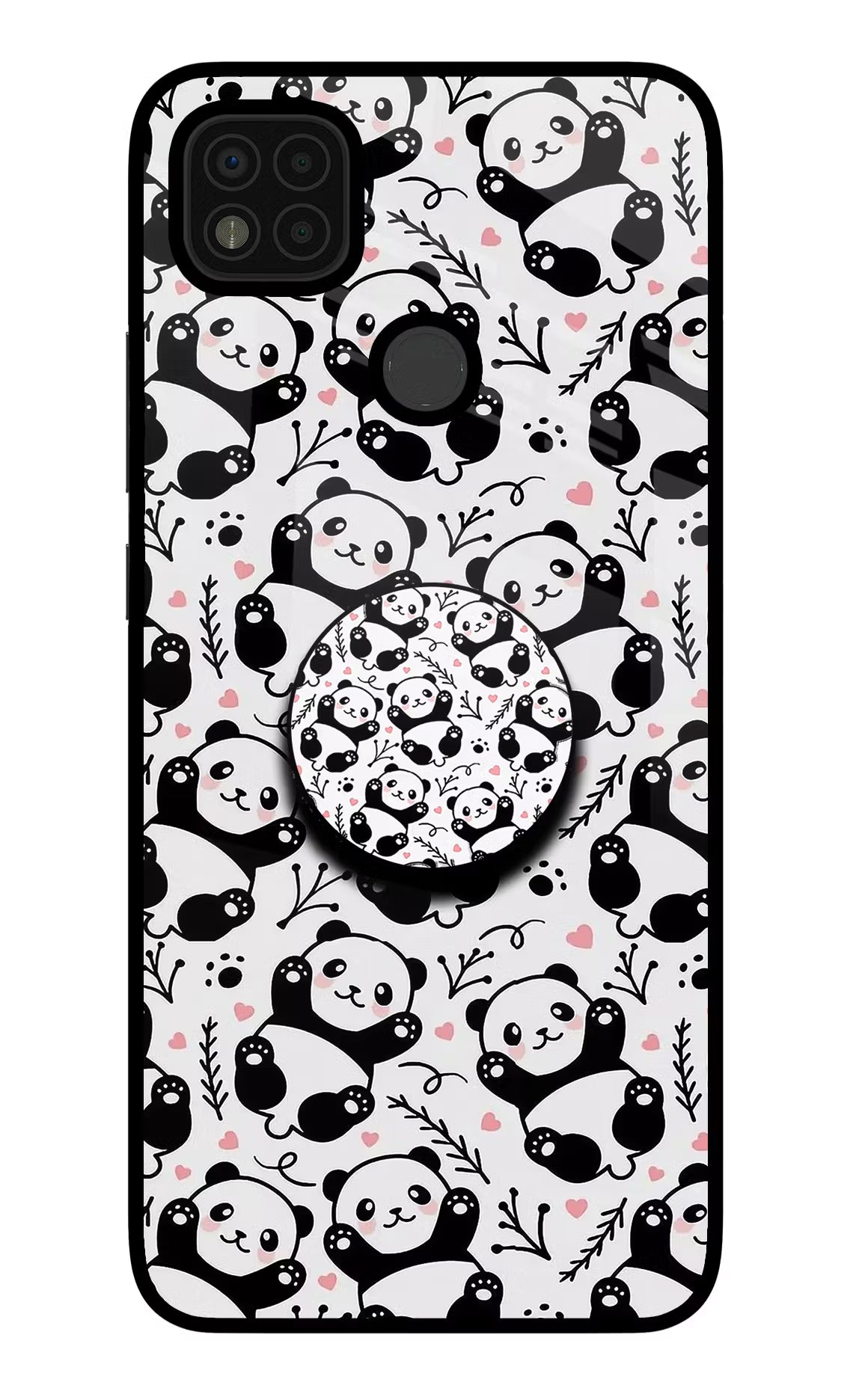 Cute Panda Poco C31 Pop Case by Casekaro