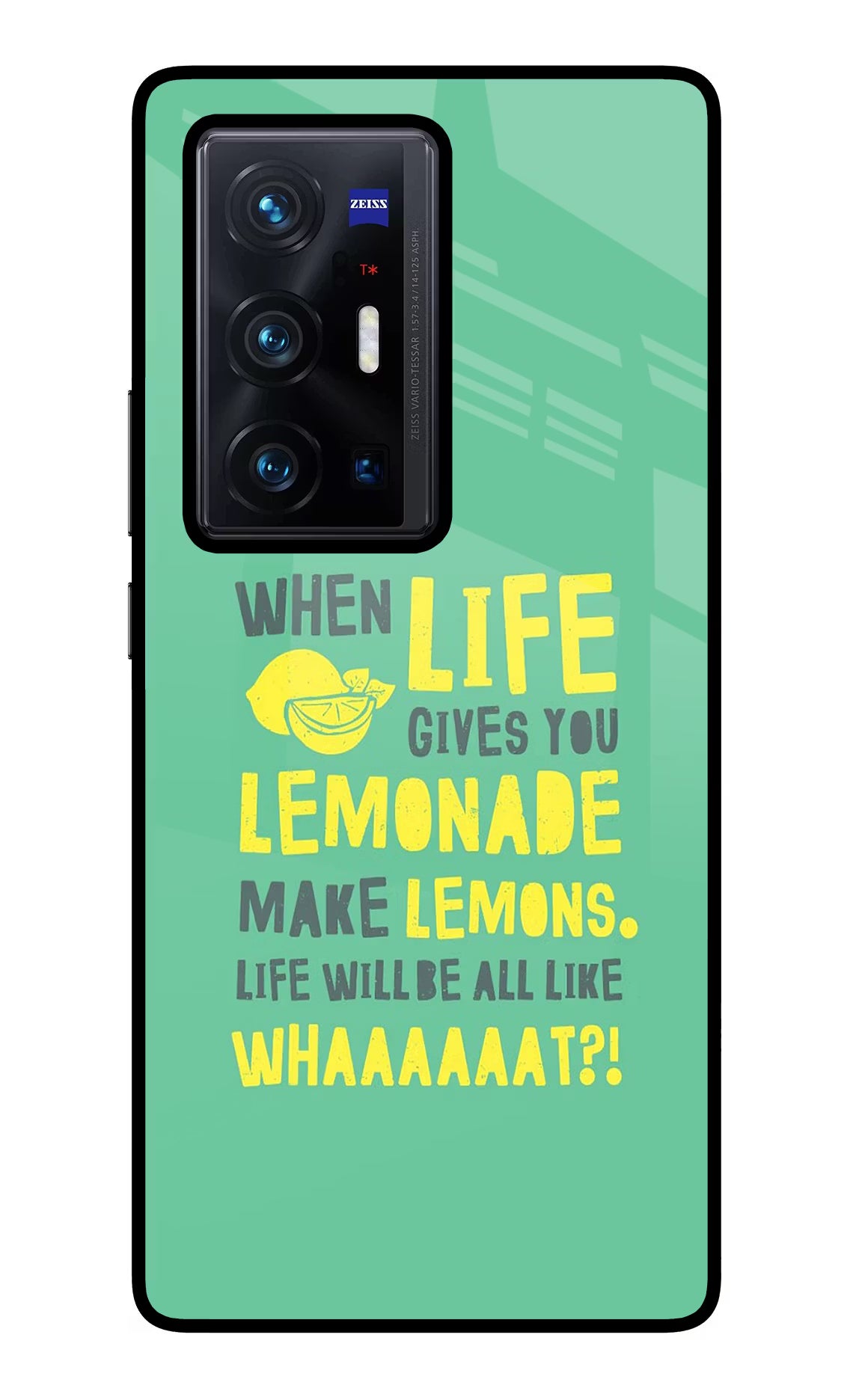 Quote Vivo X70 Pro+ Glass Case Back Cover by Casekaro