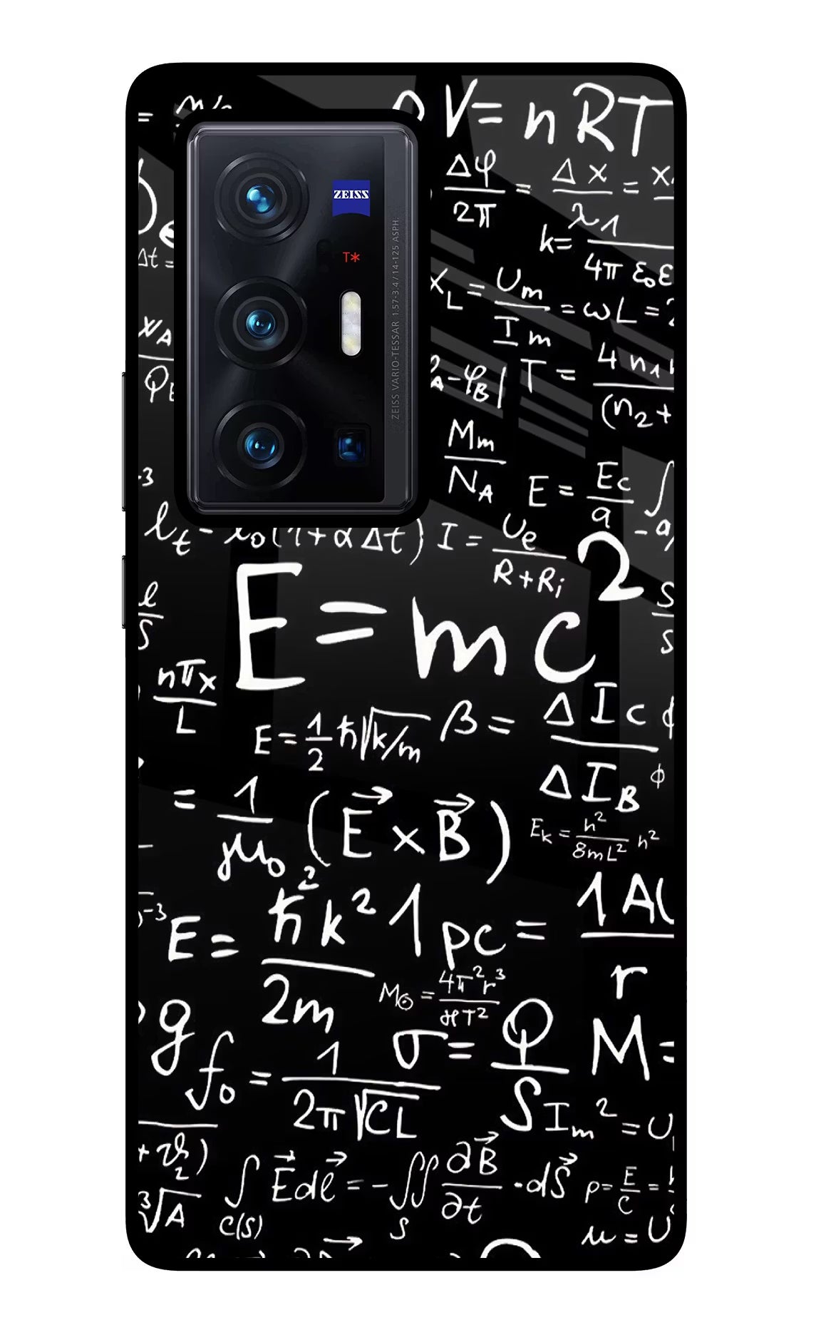 Physics Formula Vivo X70 Pro+ Glass Case Back Cover by Casekaro