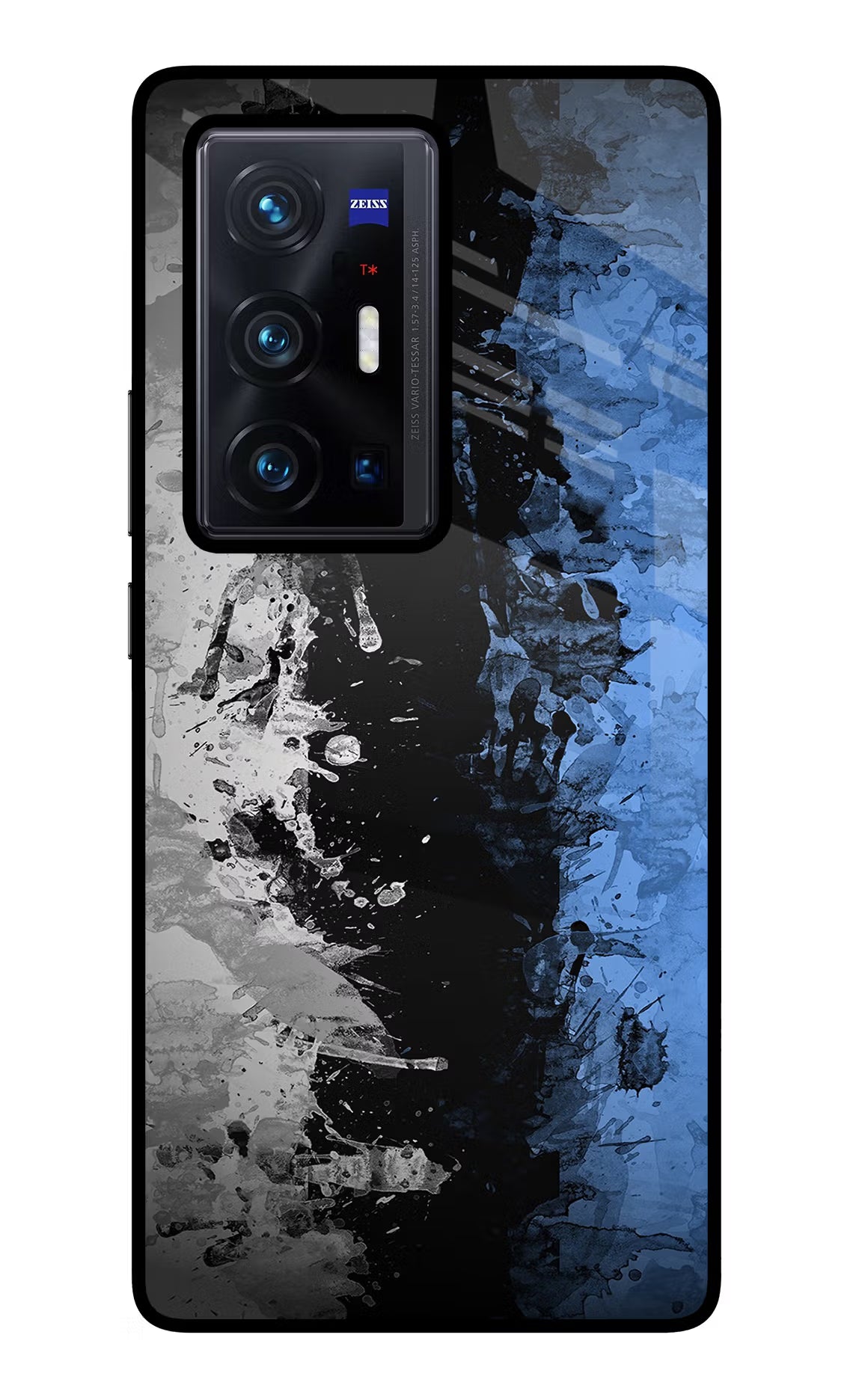 Artistic Design Vivo X70 Pro+ Glass Case Back Cover by Casekaro