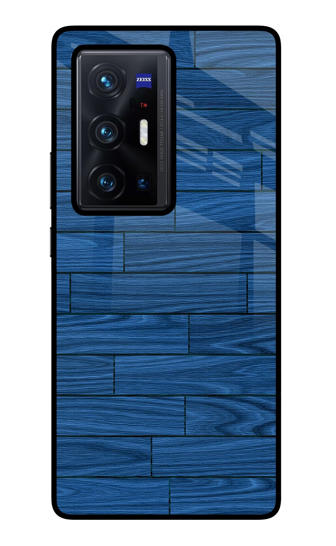 Wooden Texture Vivo X70 Pro+ Glass Case