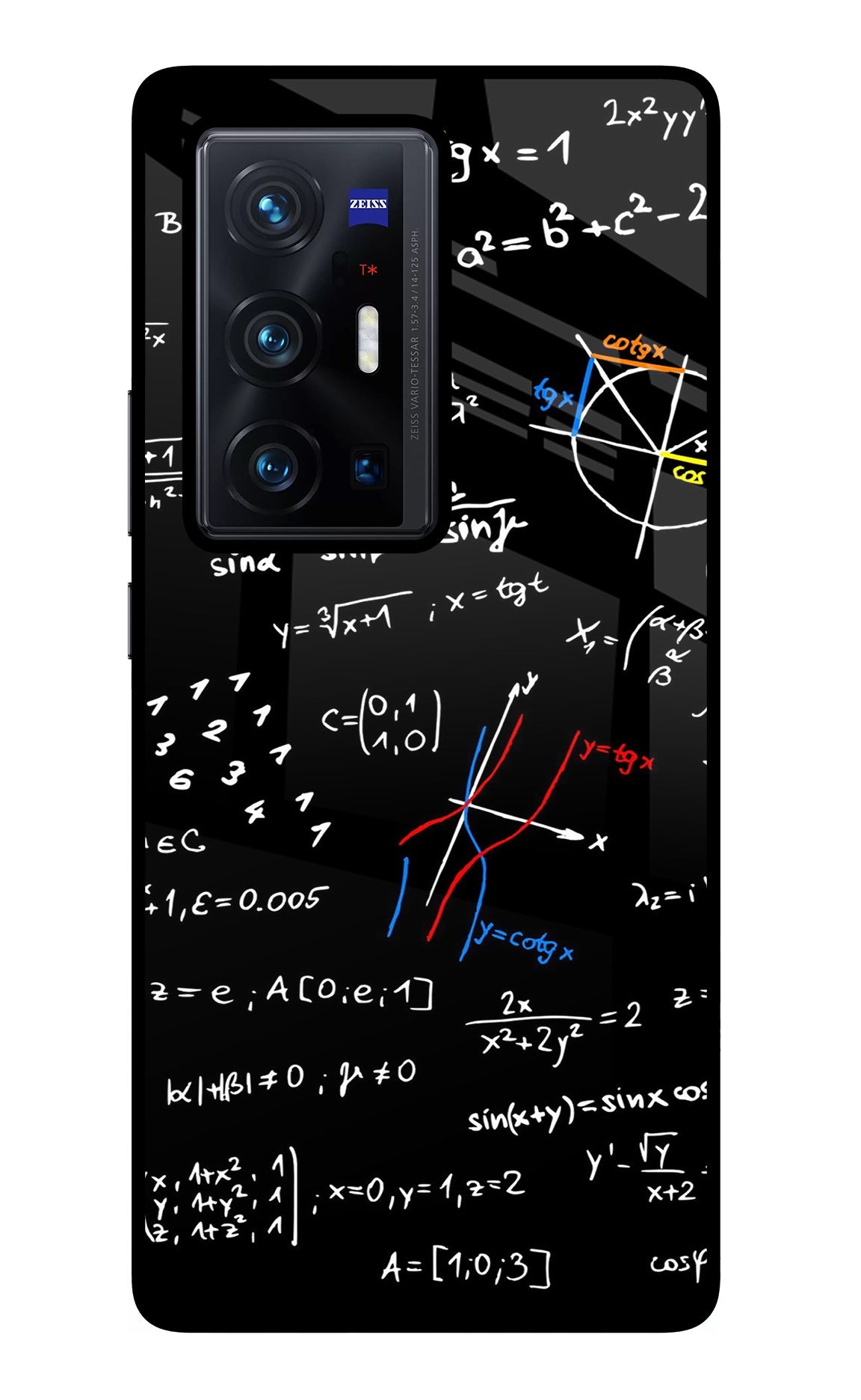 Mathematics Formula Vivo X70 Pro+ Glass Case