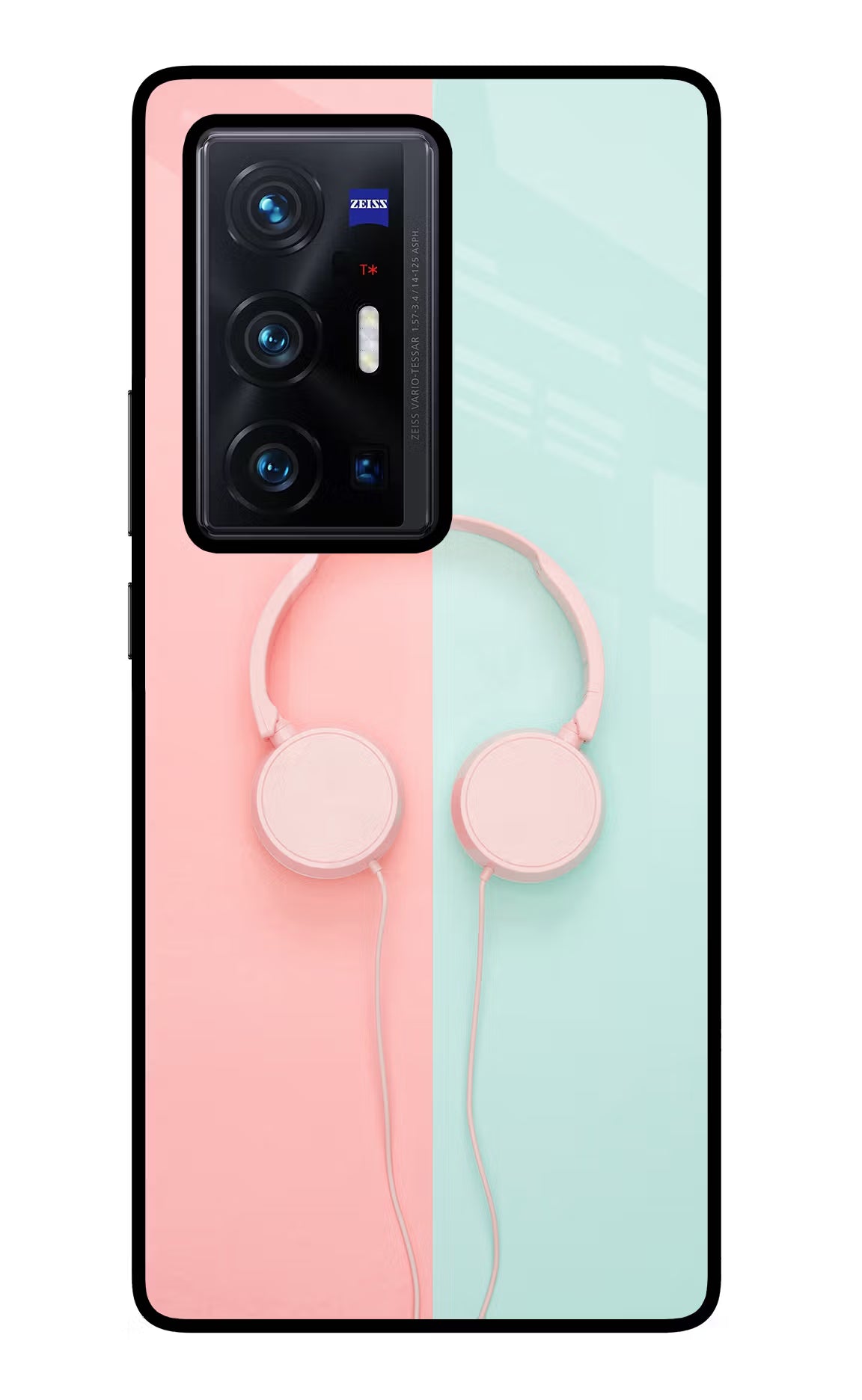 Music Lover Vivo X70 Pro+ Glass Case Back Cover by Casekaro