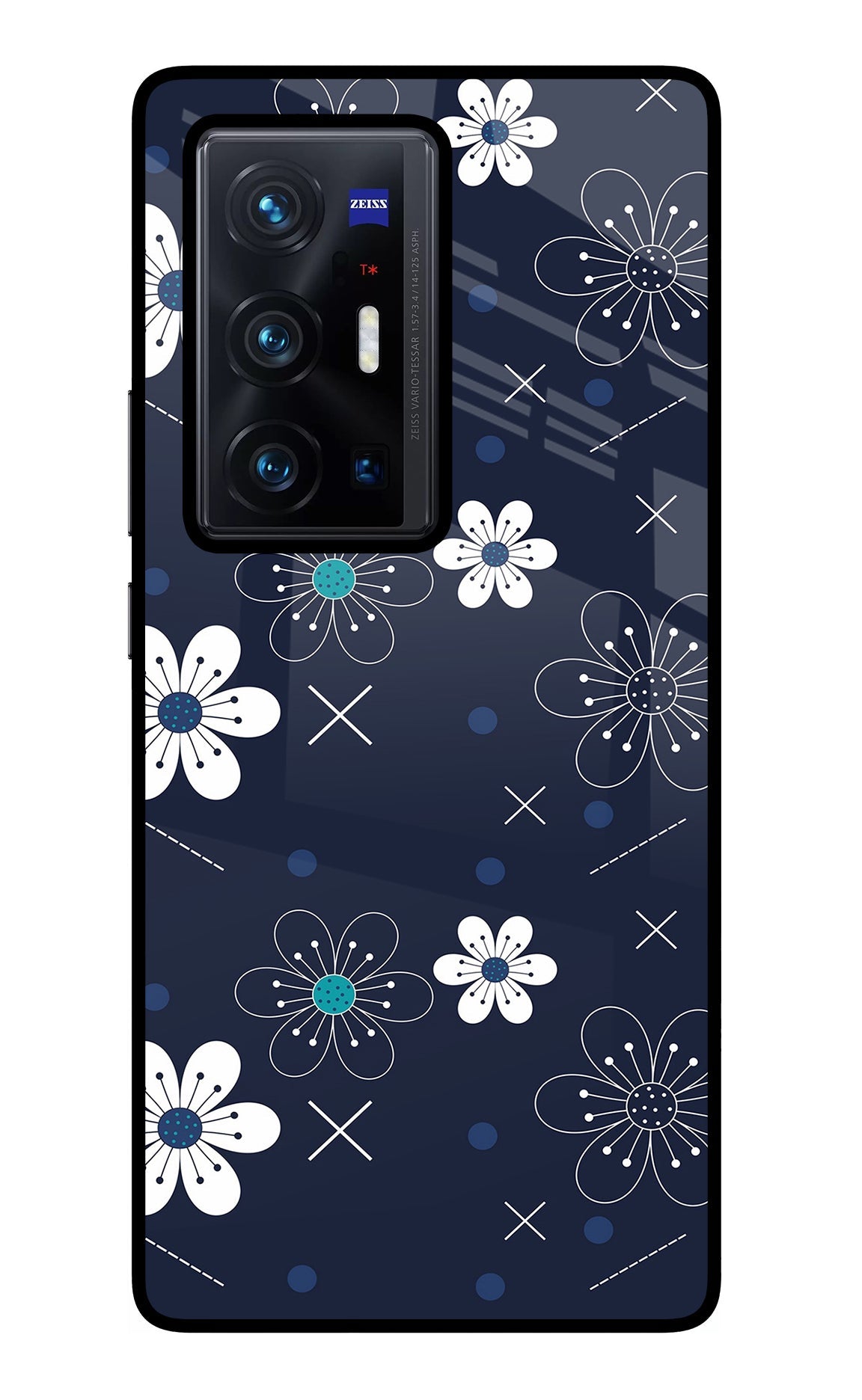 Flowers Vivo X70 Pro+ Back Cover