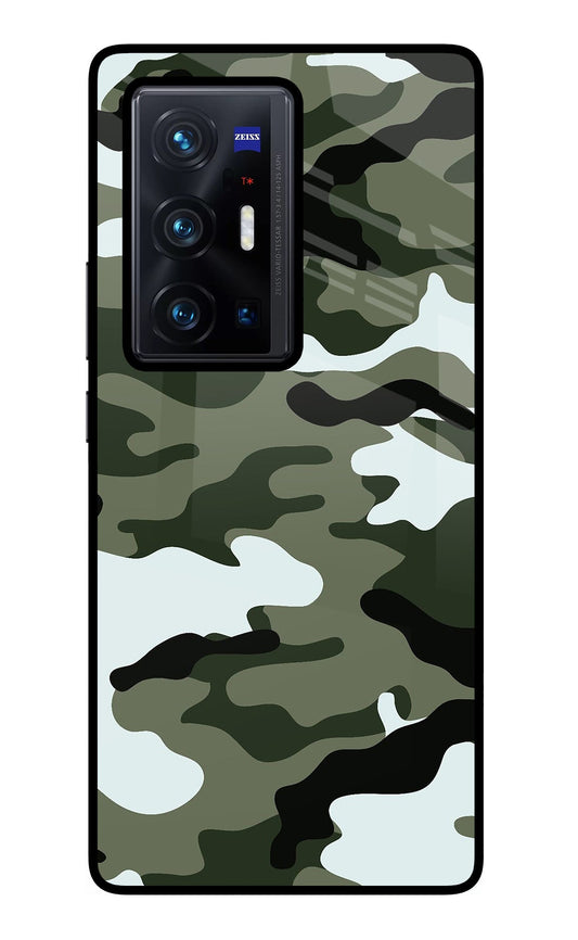 Camouflage Vivo X70 Pro+ Glass Case