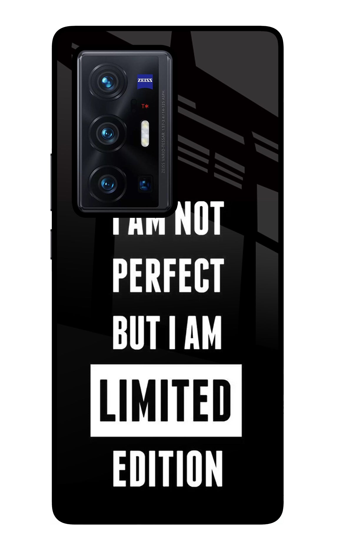 I Am Not Perfect But I Am Limited Edition Vivo X70 Pro+ Back Cover