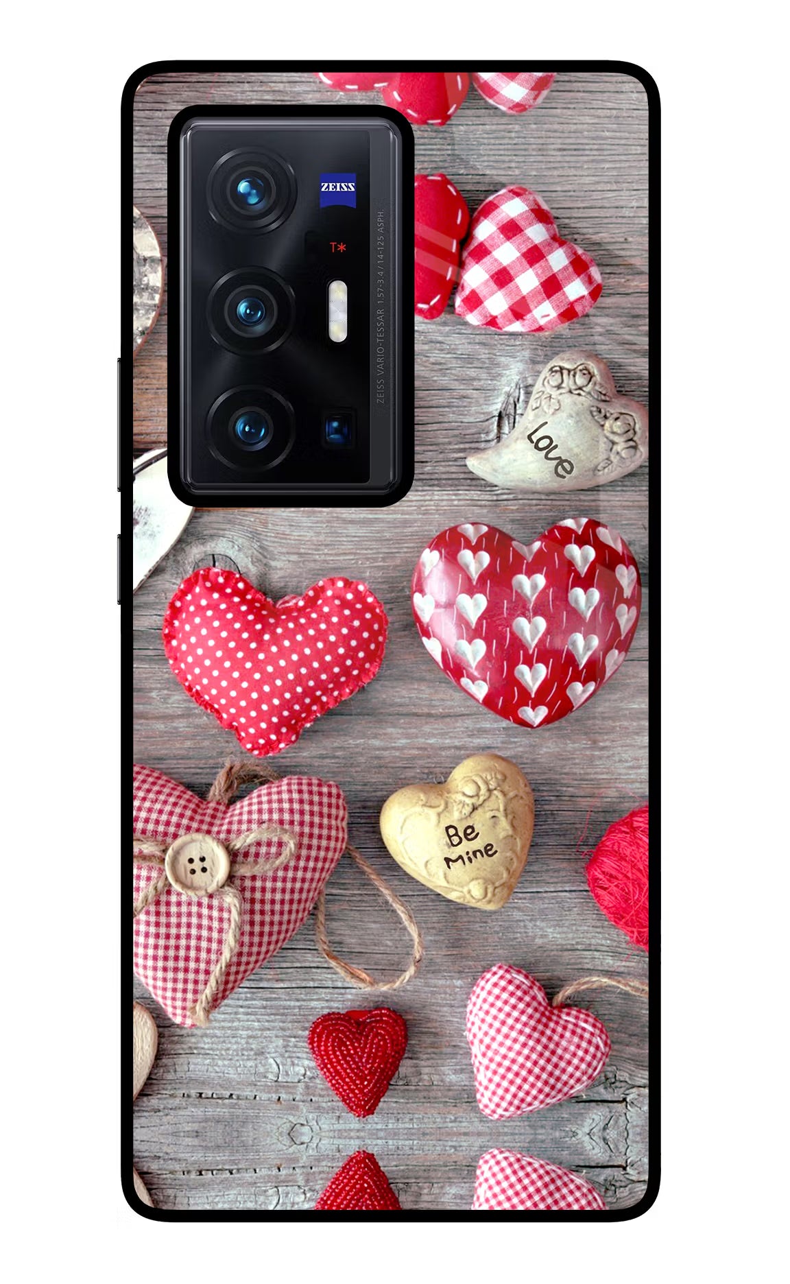 Love Wallpaper Vivo X70 Pro+ Glass Case Back Cover by Casekaro