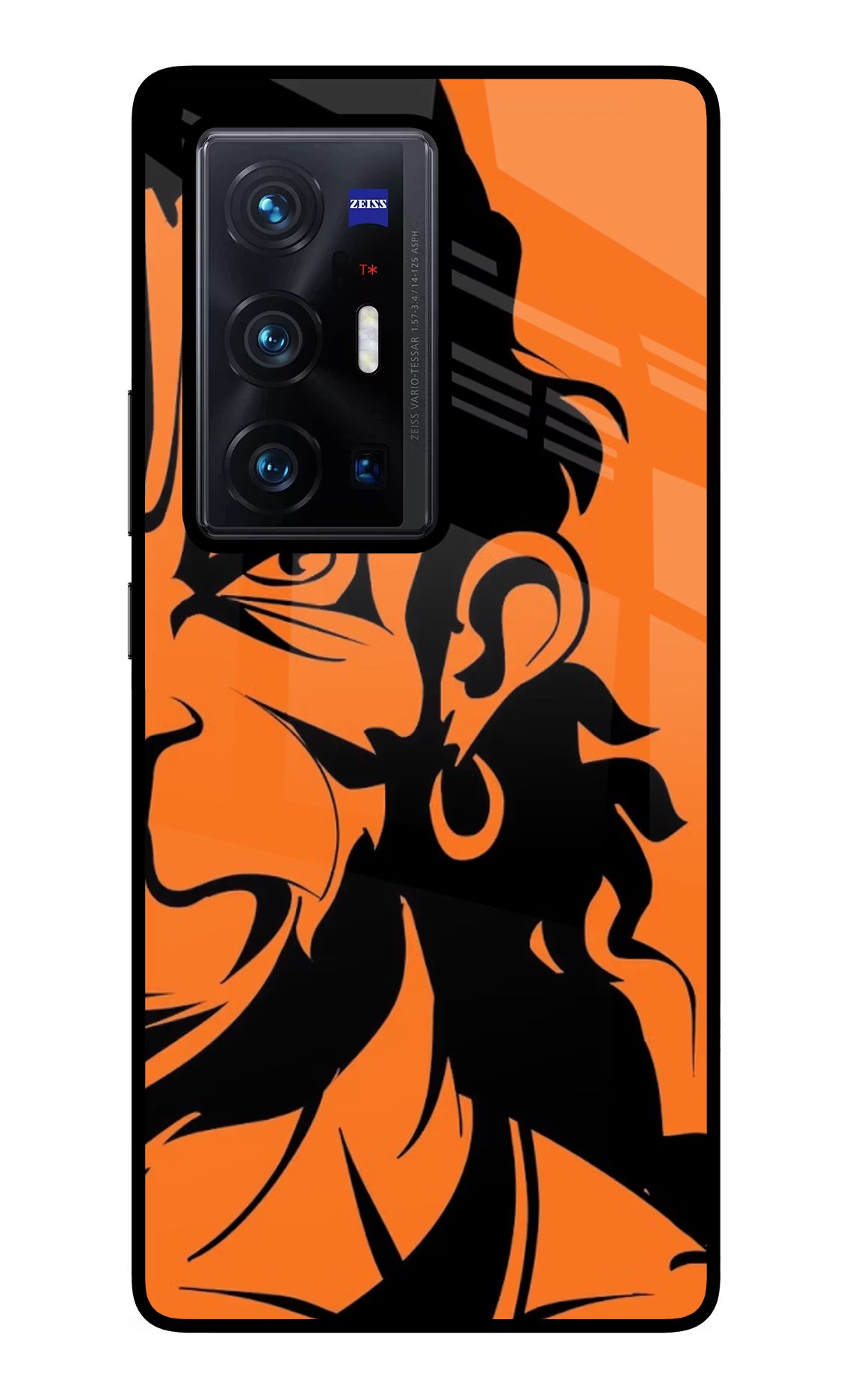 Hanuman Vivo X70 Pro+ Glass Case Back Cover by Casekaro