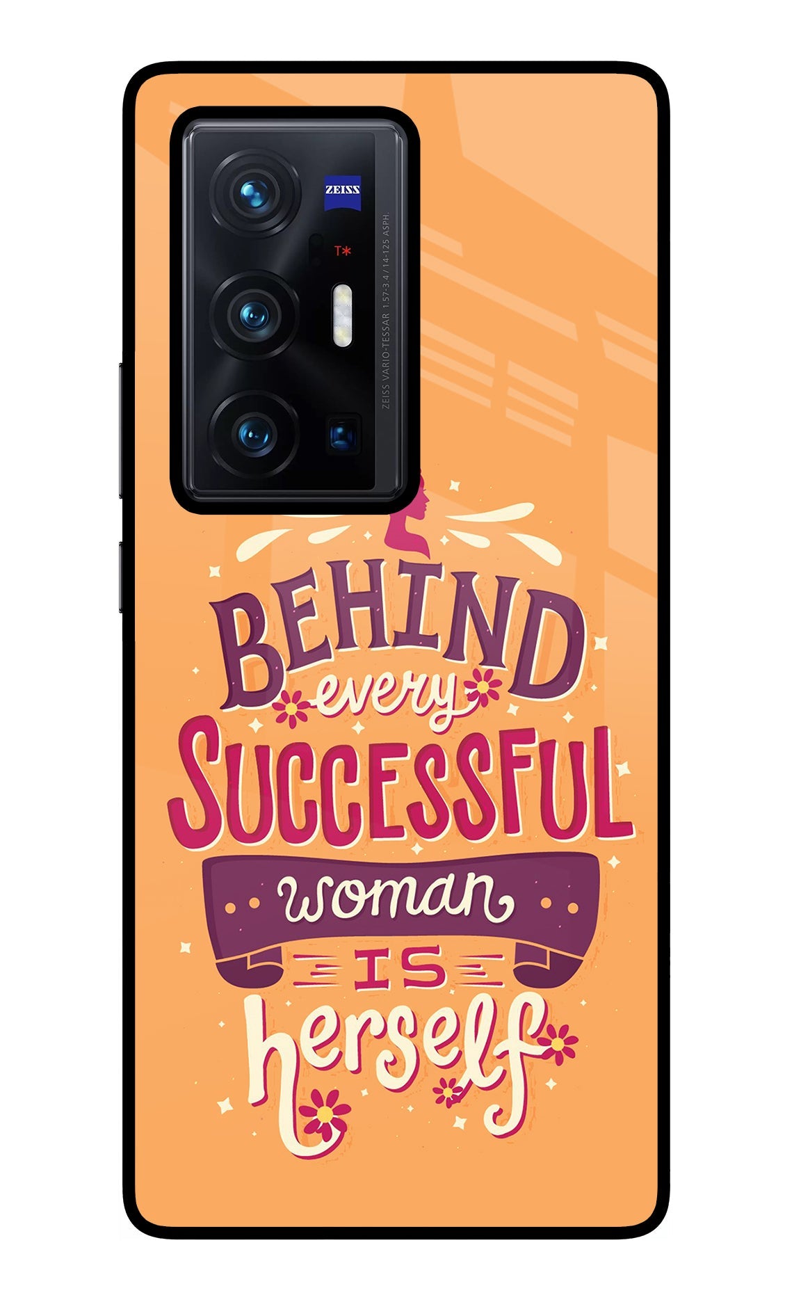 Behind Every Successful Woman There Is Herself Vivo X70 Pro+ Back Cover