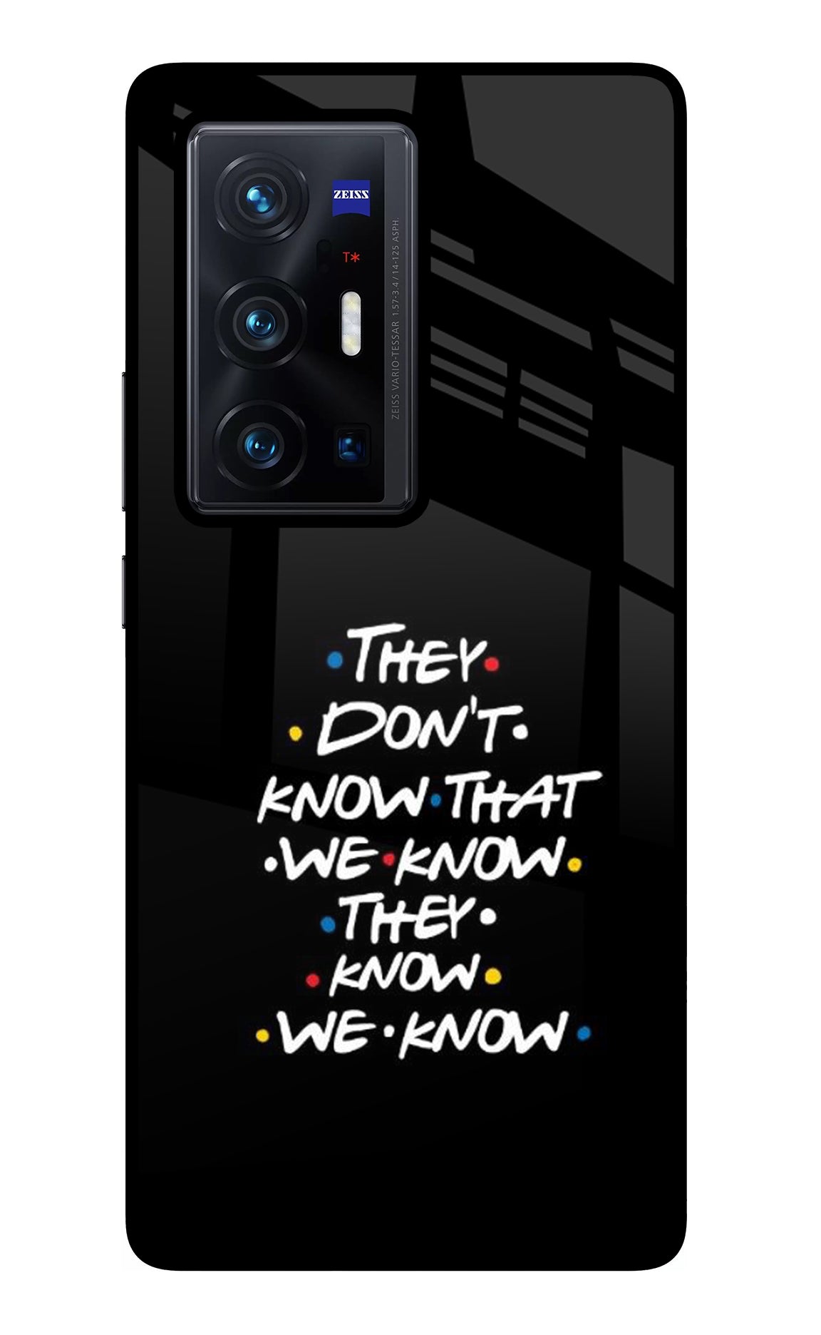 FRIENDS Dialogue Vivo X70 Pro+ Back Cover