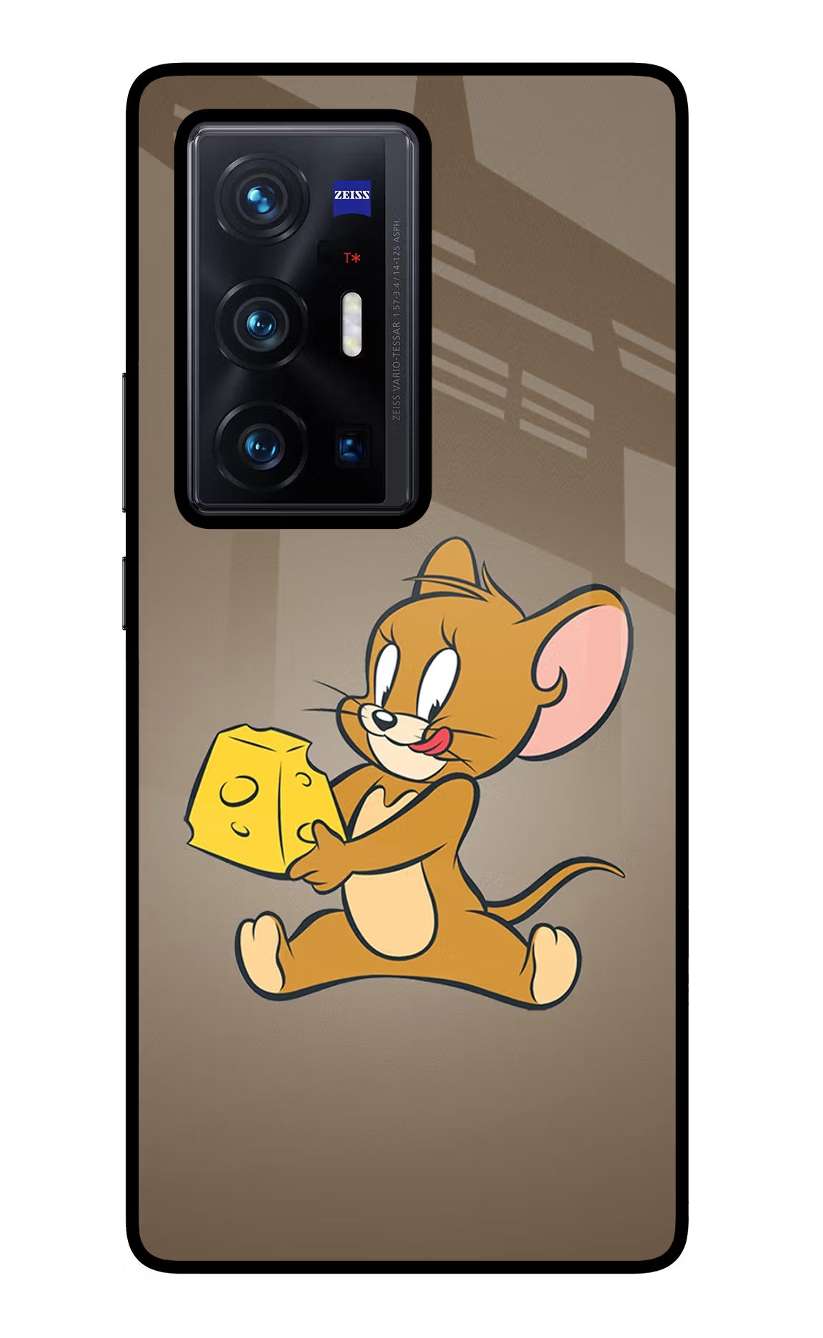 Jerry Vivo X70 Pro+ Glass Case Back Cover by Casekaro