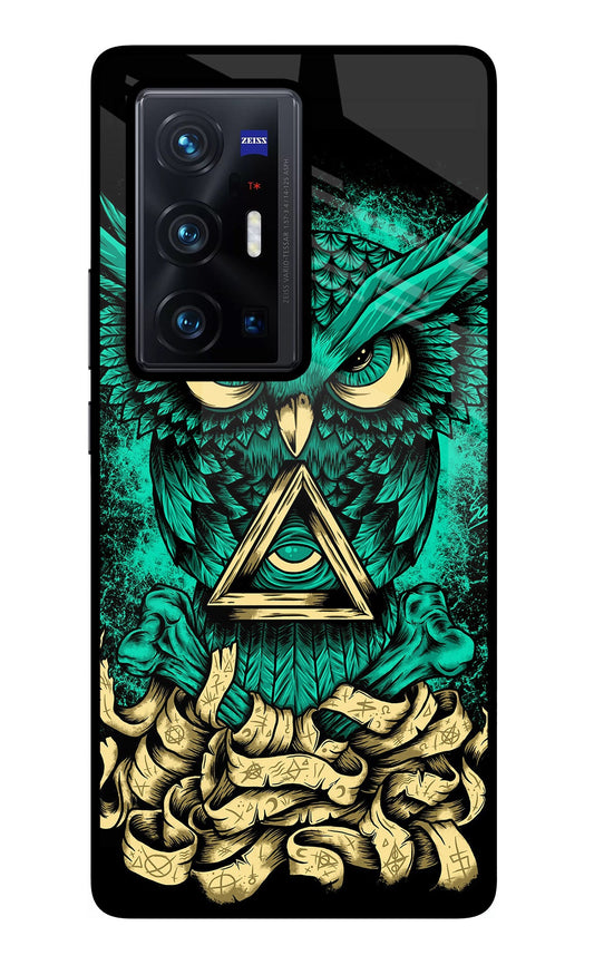 Green Owl Vivo X70 Pro+ Glass Case