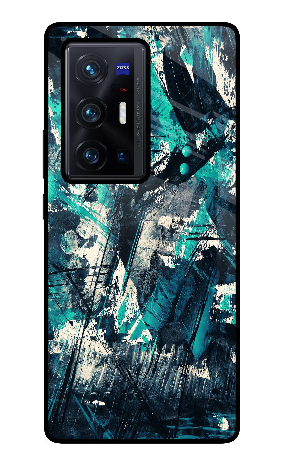 Artwork Vivo X70 Pro+ Glass Case Back Cover by Casekaro