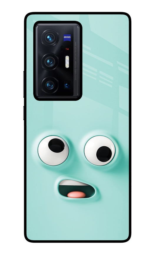 Funny Cartoon Vivo X70 Pro+ Glass Case