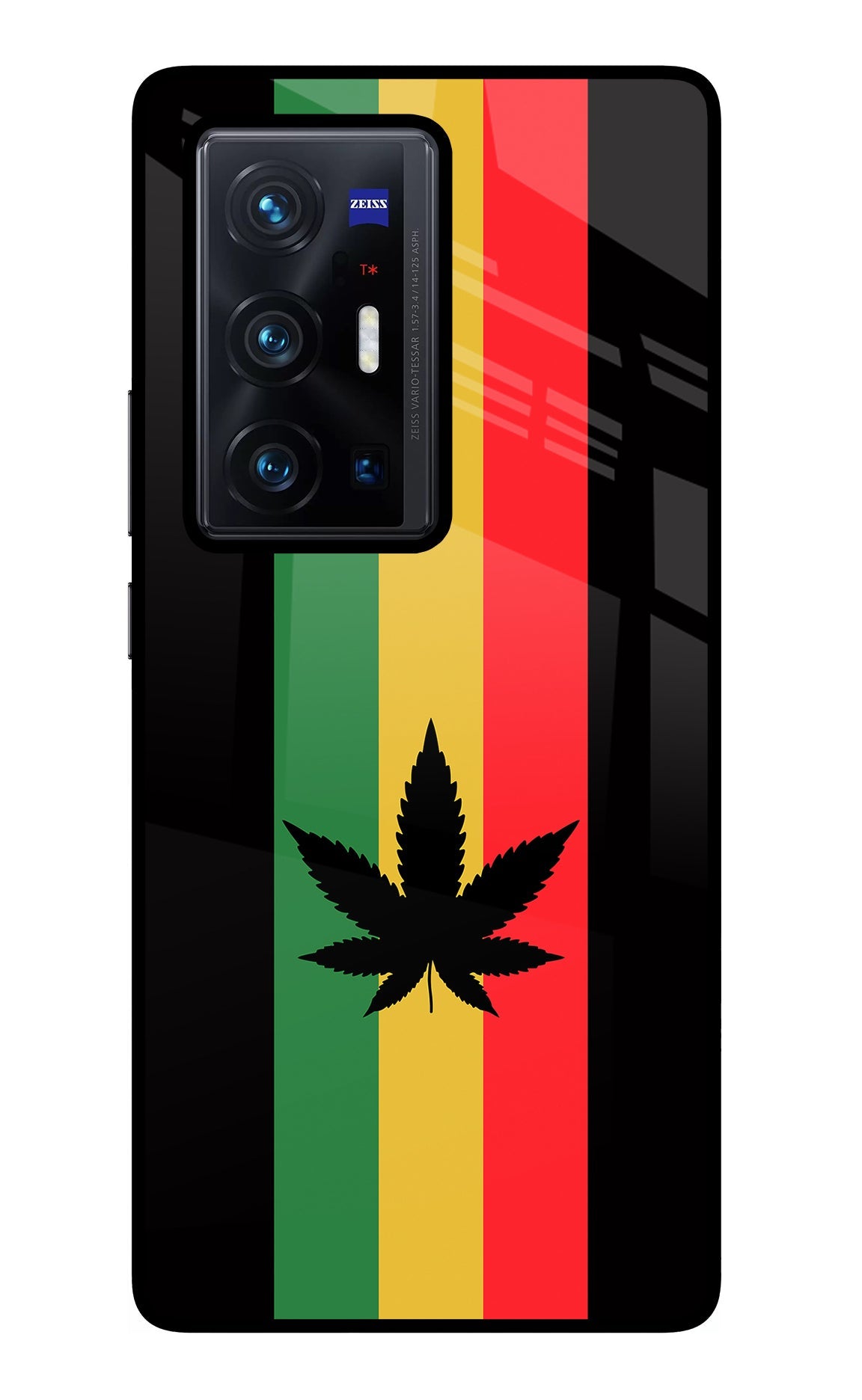 Weed Flag Vivo X70 Pro+ Back Cover