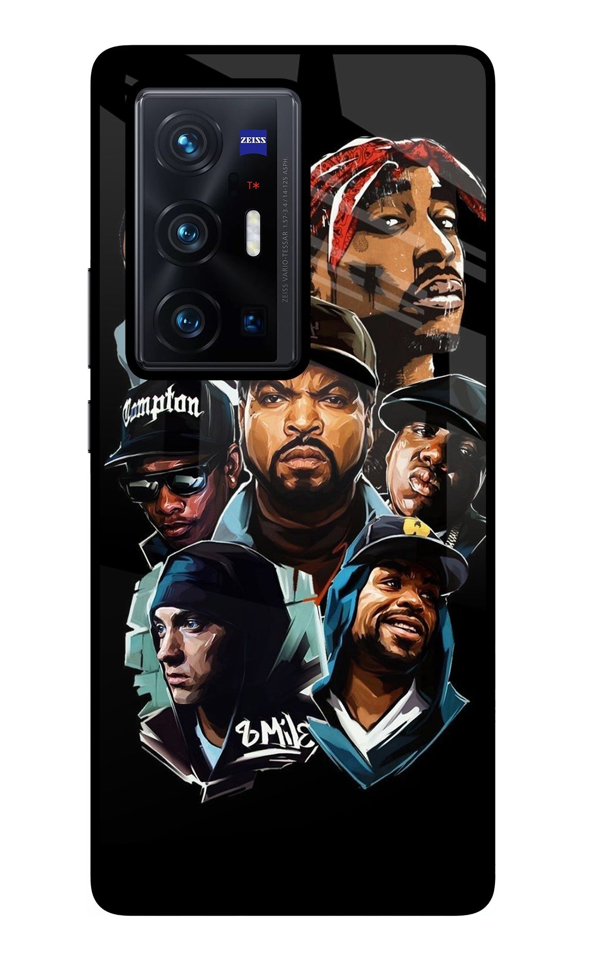 Rappers Vivo X70 Pro+ Glass Case