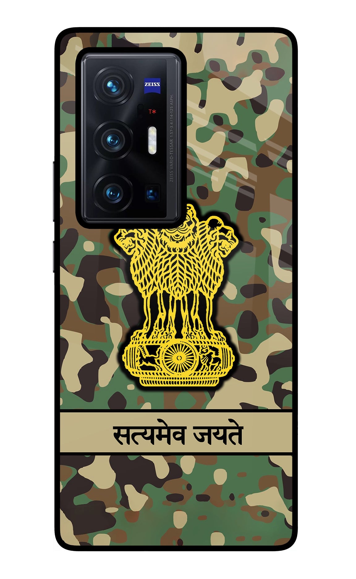 Satyamev Jayate Army Vivo X70 Pro+ Glass Case