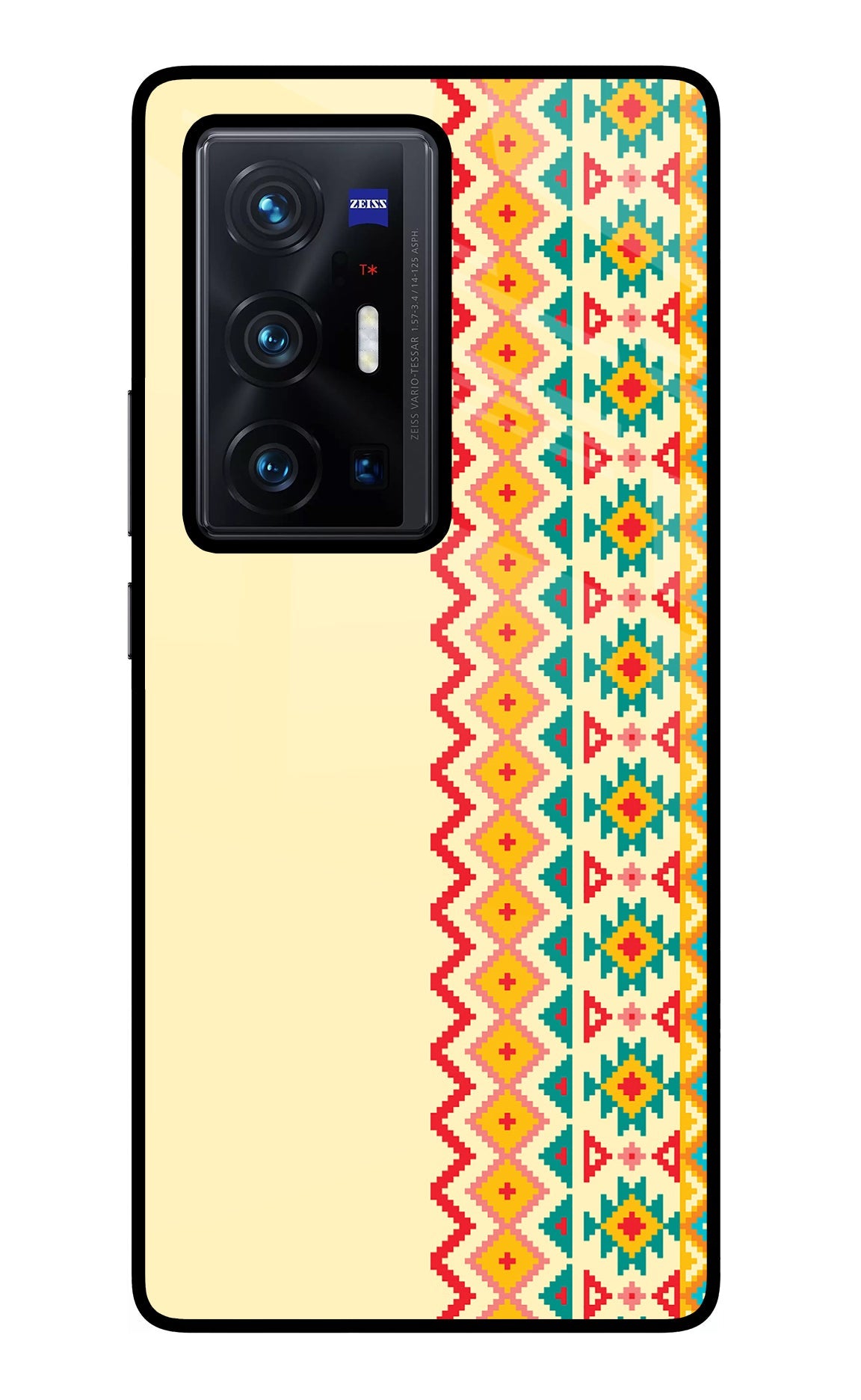 Ethnic Seamless Vivo X70 Pro+ Glass Case