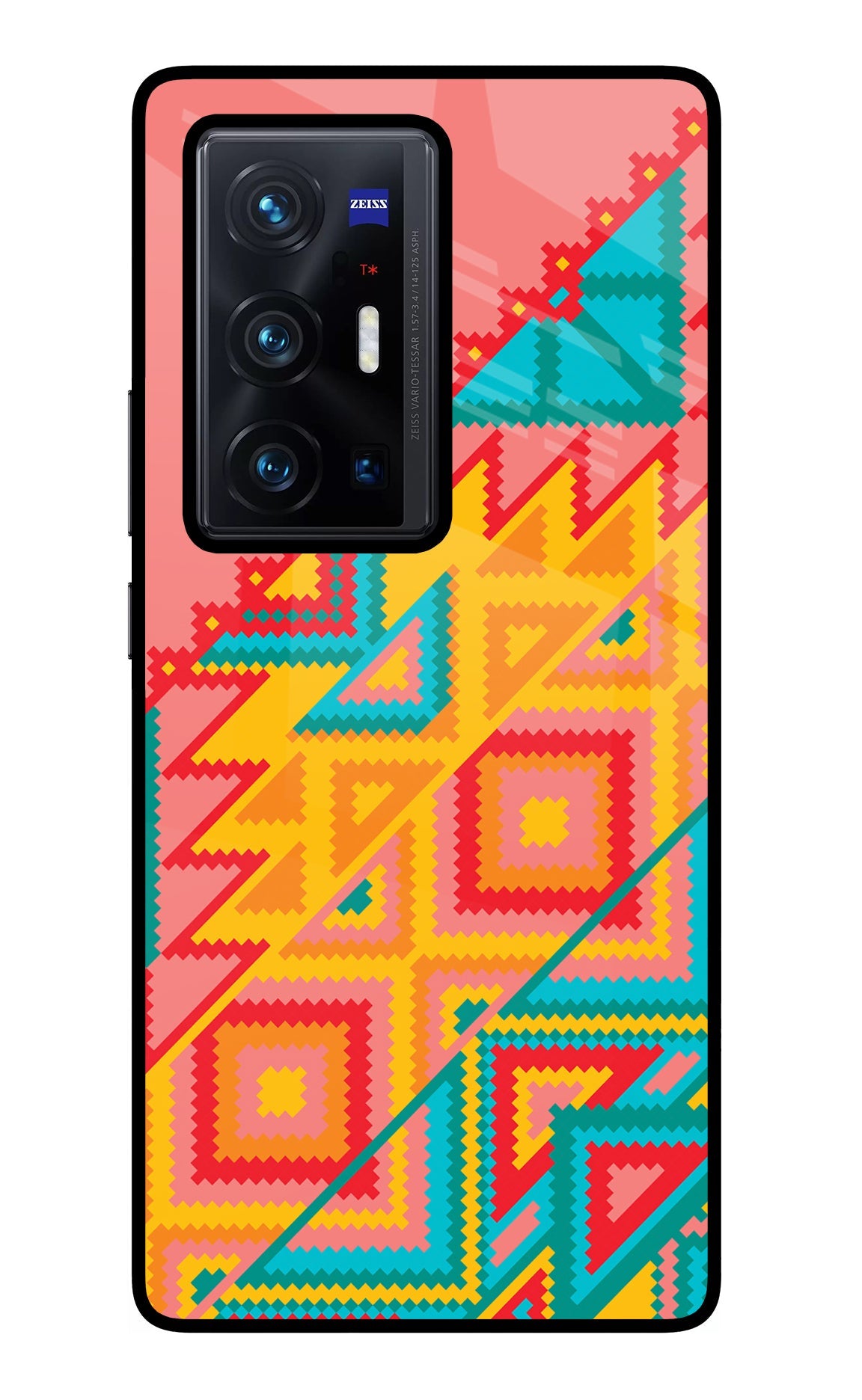 Aztec Tribal Vivo X70 Pro+ Glass Case