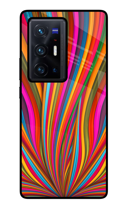 Trippy Wavy Vivo X70 Pro+ Glass Case