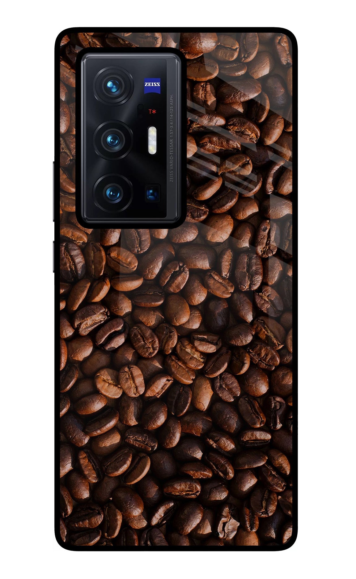 Coffee Beans Vivo X70 Pro+ Glass Case