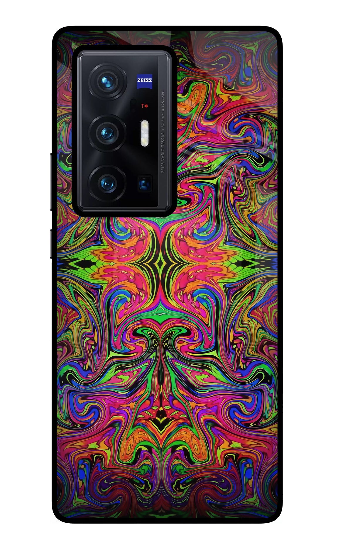 Psychedelic Art Vivo X70 Pro+ Back Cover