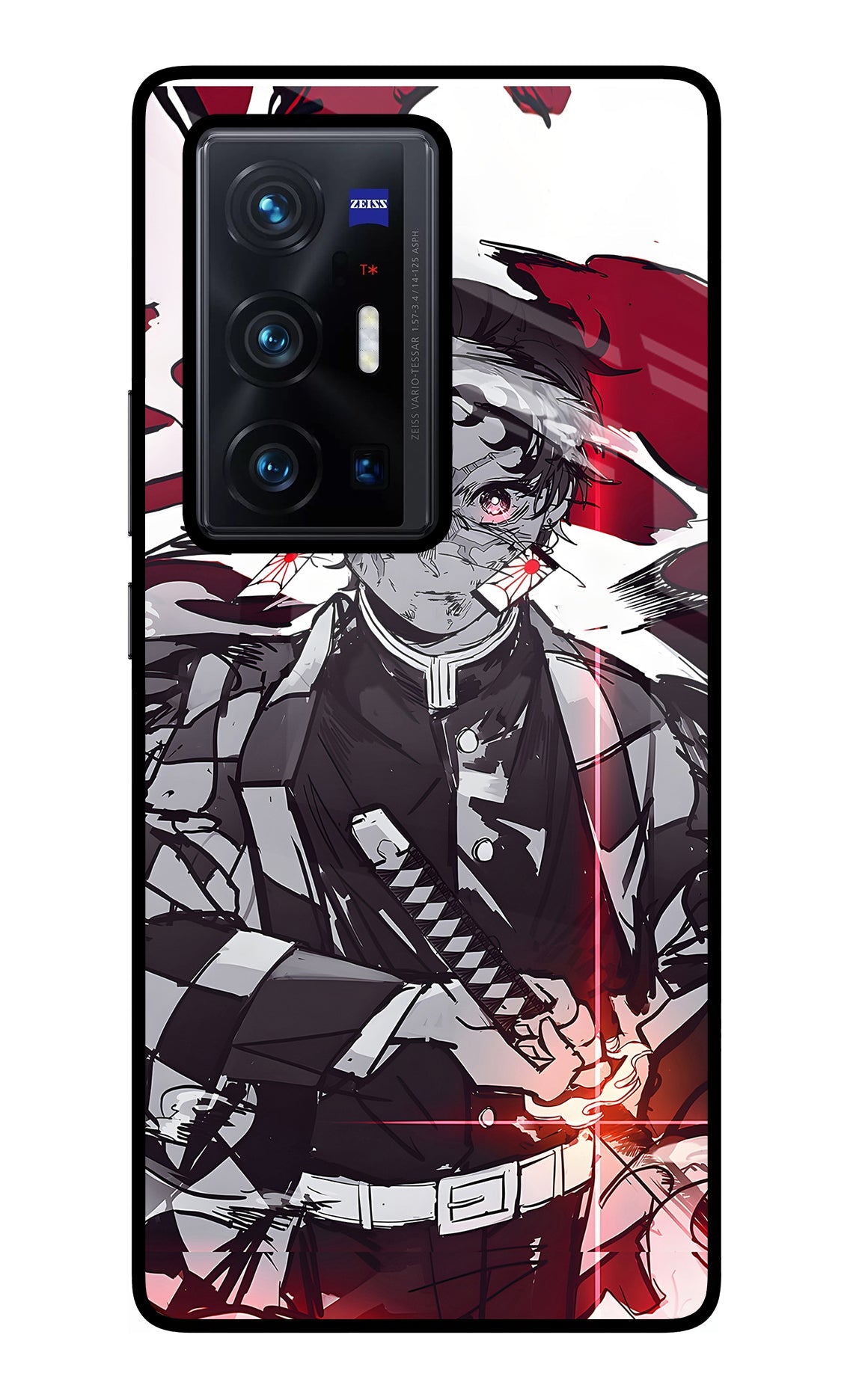 Demon Slayer Vivo X70 Pro+ Glass Case