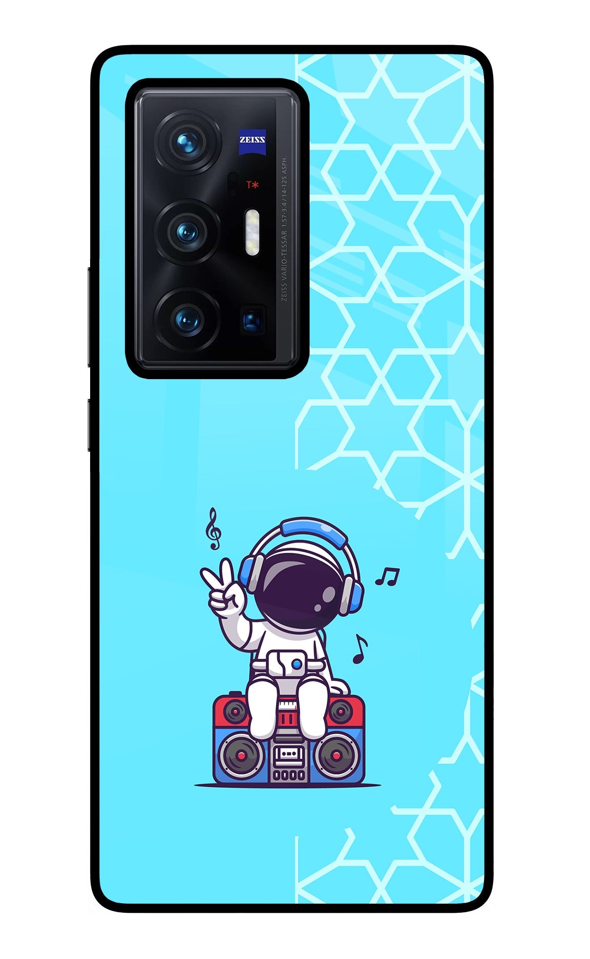 Cute Astronaut Chilling Vivo X70 Pro+ Back Cover