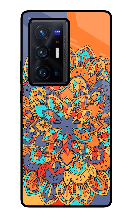 Color Mandala Vivo X70 Pro+ Glass Case