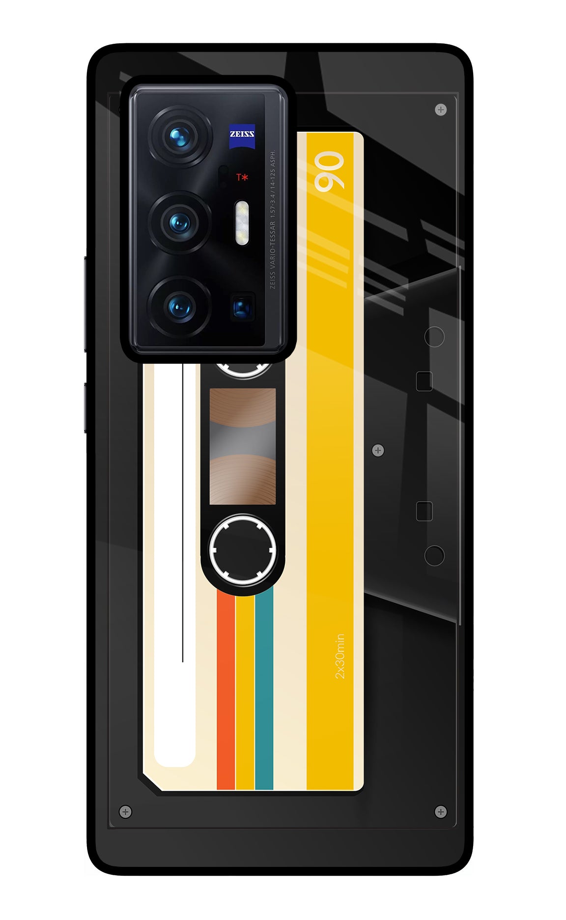 Tape Cassette Vivo X70 Pro+ Glass Case