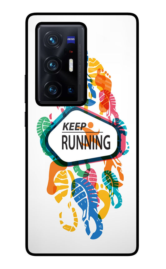 Keep Running Vivo X70 Pro+ Glass Case