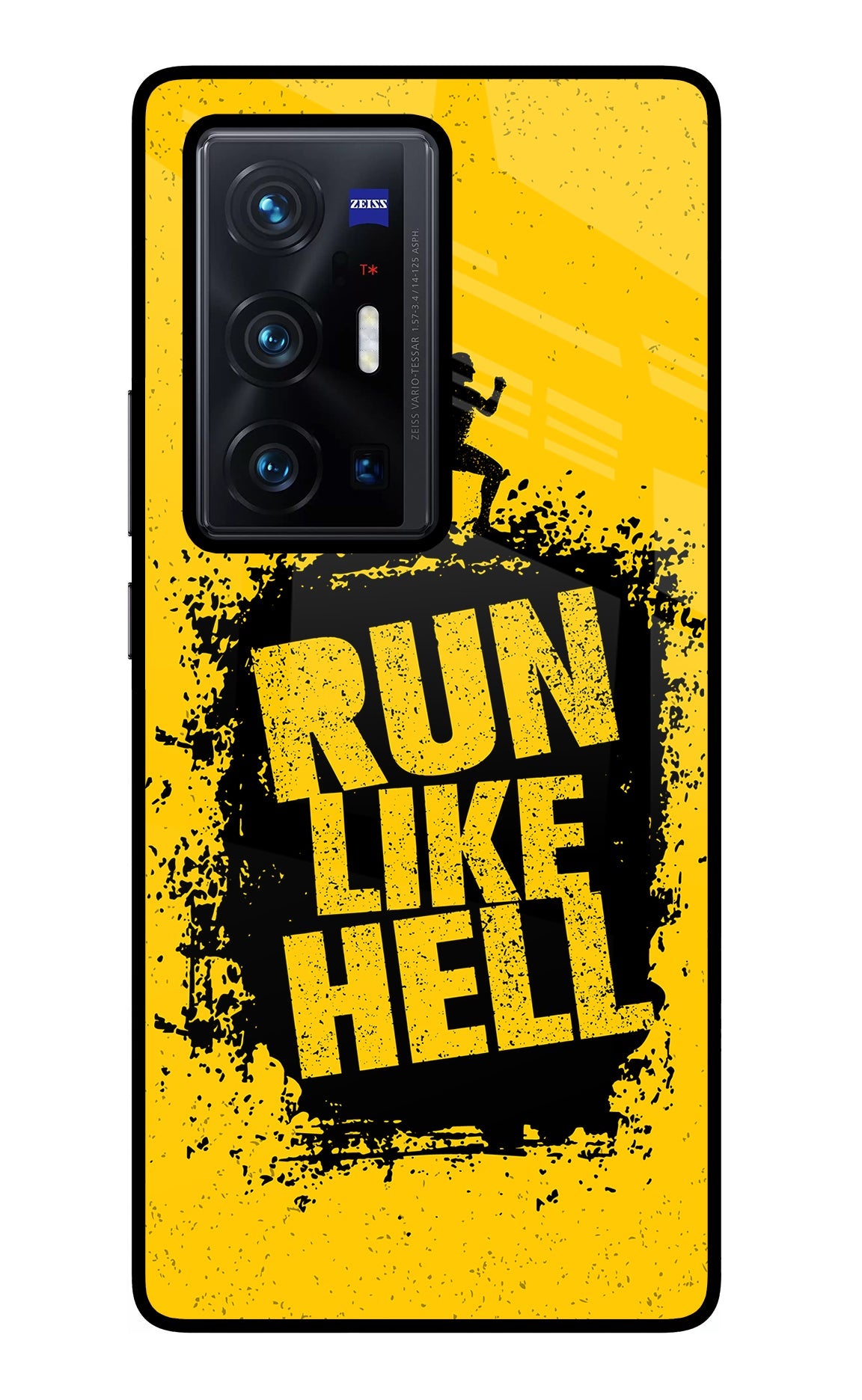 Run Like Hell Vivo X70 Pro+ Glass Case