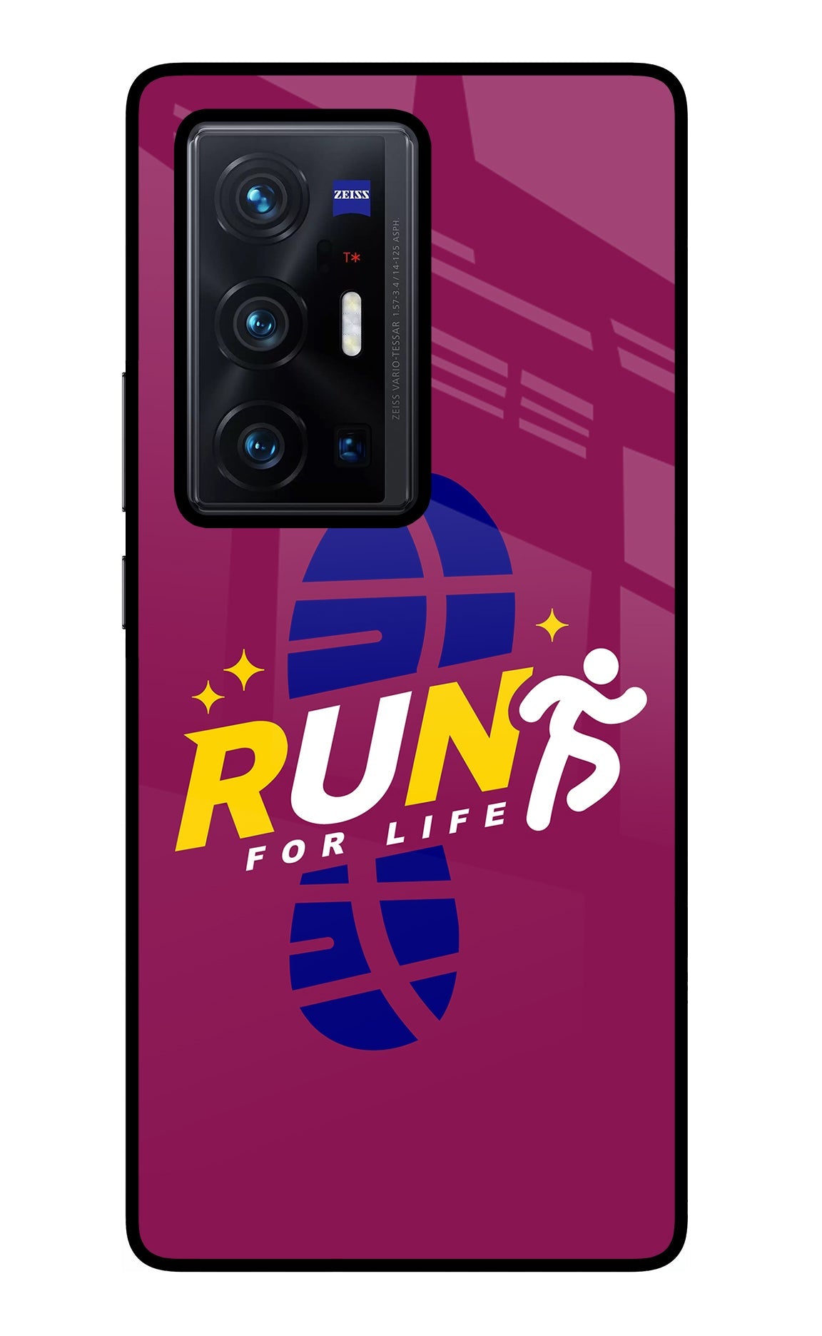 Run for Life Vivo X70 Pro+ Back Cover