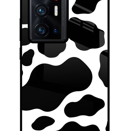 Cow Spots Vivo X70 Pro+ Glass Case